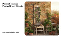Decorative lattice Climbing Plant Trellis Weather-Resistant Garden Trellis Sturdy Support Wall Planter Multi-Functional for Gardeners, Homeowners, Beginners, Balcony, Patio, Yard