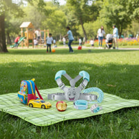 Adjustable Straps Child Safety Harness Leash Steel Wire Reinforced Anti Lost Wrist Link Breathable Cushion Toddler Walking Harness Luminous for Toddlers, Kids, Babies, Crowded Places, Shopping, Traveling