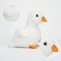 Duck Stuffed Animal Ultra-Soft Stuffed Duck Soft Cuddly for Children, Nursery Decor, Desk Display