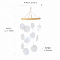 Make Your Personal Ocean Wind Chime DIY Kit Disc for Garden Wind Chimes Outdoor, Beginner Family Craft Kit