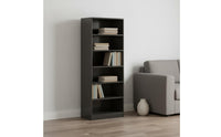 Tall Multi-Tier Shelving Single Unit Adjustable Design Floor Standing Shelving Single Unit Accessible Shelf Storage Single Unit