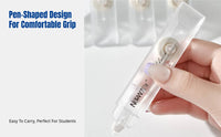 Clear Correction Tape, Transparent Pen Design, Original Paper Color, Smooth & Quiet, Student Stationery