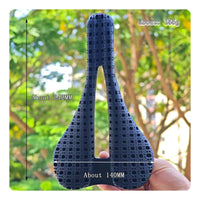 Comfortable 3D Printed Carbon Fiber Saddle Ergonomic Ultralight Road Bike Saddle for Mountain Biking, Racing
