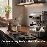 Corner Pressing Pad Non-Slip Silicone Coffee Tamper Mat Countertop Protection Corner Pressing Mat for Baristas