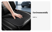 Cooling Car Seat Cushion Easy to Clean Ice Silk Non-Slip Seat Pad Anti-Wrinkle