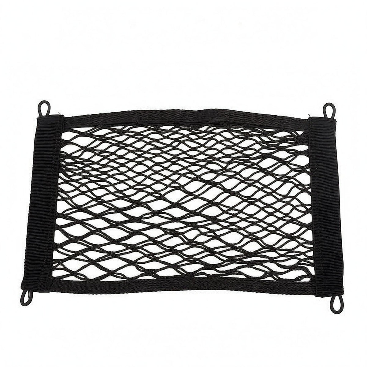 Elastic Mesh Scooter Bag Double-Layer Scooter Front Bag Vehicle Accessory Reinforced Edging Loop Attachment