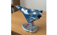 1/100 Scale Aircraft Model with Stand Fixed-Pose Fighter Jet Model with Stand Collectible for Aviation Enthusiasts, Collectors, Display Cabinet