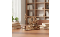 Oil Well Model with Base STEM 3D Wooden Puzzle No Glue Required Wooden Model Kit for Office