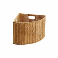 Space-Saving Triangular Storage Basket Sturdy Corner Storage Basket Decorative Easy to Clean