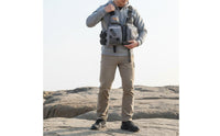 Reflective Strips Fishing Life Vest Adjustable Straps Fishing Buoyancy Vest Multiple Pockets Water Sport Gear