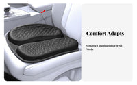 All-Season Use Silic Single Car Seat Mat Anti-Slip Cooling Gel Seat Cushion Easy to Clean for Office Workers Women, Truck, Home