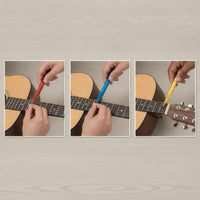 4 Pieces Sanding Pen Rapid-Swap Sanding Tool for Luthier, Workshop