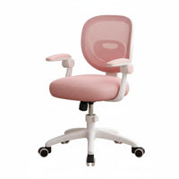 Height Adjustable Study Chair Ergonomic Design children's Furniture weight-activated automaticLocking casters Desk Seat Split spine supportrest for Students, Kids 6-12, Parents, studying, Bedroom, Home, Playroom