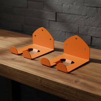 2 Pieces Wall Mount Tool Wall-Mounted Storage Saving Organizer Tool Hook for Garage