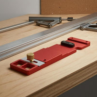 Track Saw Square Knurled Knob Right-Angle Cutting Board Aluminum Alloy Positioning Plate Slotted Right Angle Saw Guide