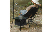Aluminum Camping Table Multi-Use Portable Camping Table Carry Bag for Campers, Adventure Seekers