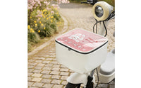 Bike Basket Rain Cover Waterproof Basket Cover with Zipper Rainproof for Cyclists, Commuters, Rainy Days, Daily Commute