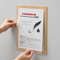 Magnet Frame, Photo Stand, Desktop, Freestanding, Wall-mounted Dual-purpose, Postcard Frame, Plastic Made