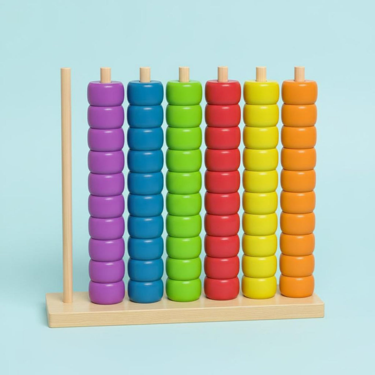Color Sorting Toy Educational Counting Toy Develops Fine Motor Skills Hands-on Learning Game for Young Children, Preschoolers