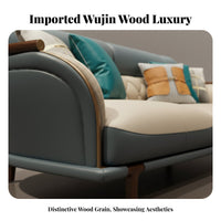 Wooden Frame Couch Set Modern Chinese design Multi-Piece Seating Group Luxurious Design Living Room Furniture for Homeowners, Villa, Small Spaces, Home