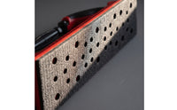 Versatile Sanding Board with Dust Extraction Rectangular Longboard Hand Sanding Block Ergonomic Hand Sander with Handle Lightweight for Woodworkers