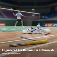 Non-Slip Grip Badminton Force Training Whip Portable Badminton Power Coach Racket-Like Weight for Beginners, Athletes, Home, Backyard, Gym