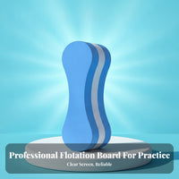 High Buoyancy Swimming Training Buoyancy Aid Board Odorless EVA Foam Kickboard Layered Construction Swimming Kick Board Rounded Ends for Adults, Children