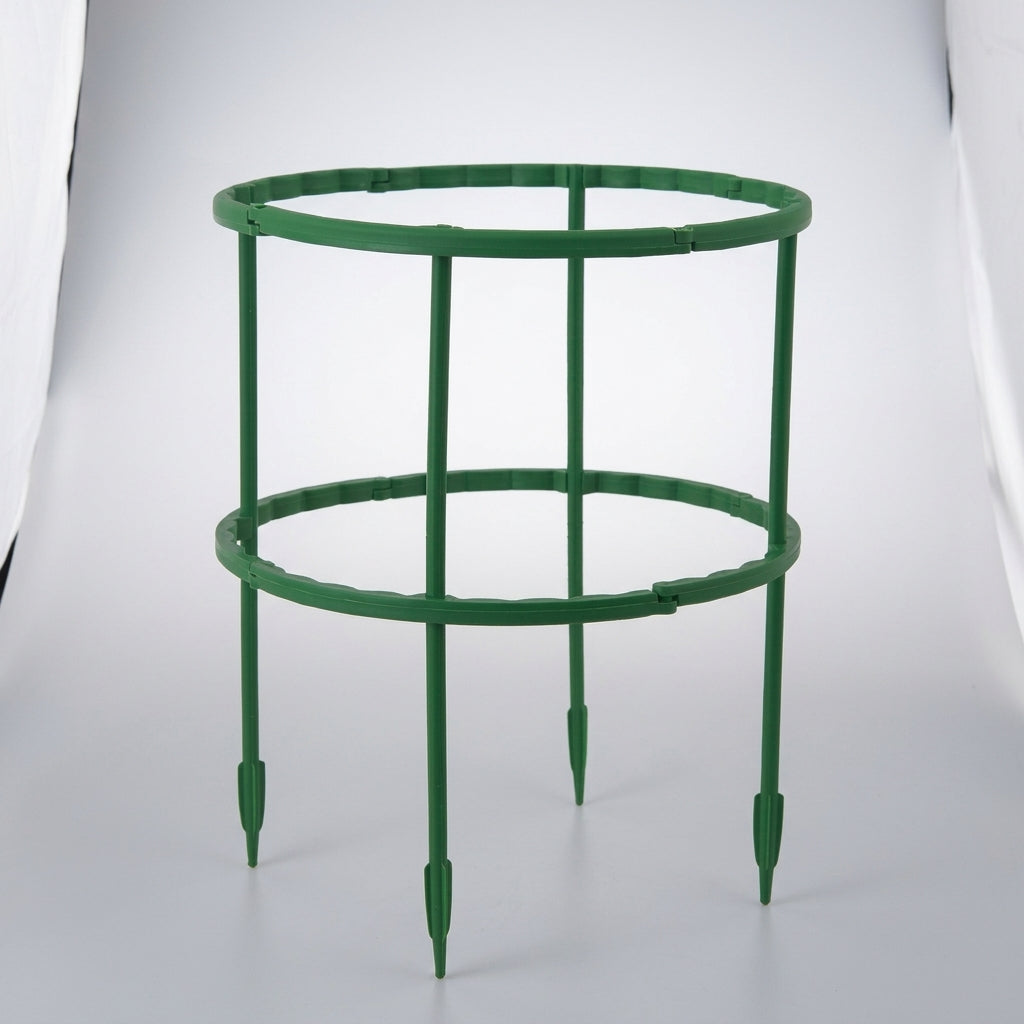 Garden Trellis for Outdoor Plants and Flowers, Sturdy Garden Stakes for Plant Support, Stackable Circular Design for Potted Plants, Tall