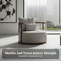 Wooden Frame Sofa Set New Chinese design Living Room Seating serene Inspired Design Lounge Suite for Interior Designers, Homeowners, Villa, Reception Hall