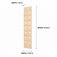 climbing wall panel
