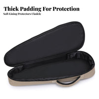 21 Inch Ukulele Bag Water-Resistant Ukulele Backpack Case Musical Instrument Accessory Lightweight Design Long-Lasting Oxford