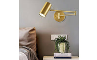 Extendable Foldable Wall Reading Lamp Modern Design Adjustable Reading Wall Light Easy to Install for Study Room, Bedside, Studio