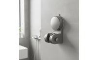 Shower Head Holder with Suction Cup Moisture-Resistant Hardware for Renters, Bathroom