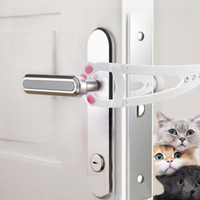 Cat Door Guard Adjustable Gap for Bedroom