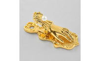 Hand Shaped Journal Clip Ornate Drop-Shaped Paperclip Shiny Clips for Scrapbooking
