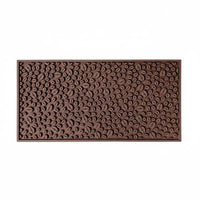 Coffee Machine Drain Mat Embossed Pattern Countertop Protector Waterproof