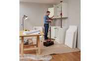 Heavy-Duty Cabinet Install Support Pole Anti-Slip Base Telescopic Support Pole 50 Kg Load Bearing for Installers, Carpenters