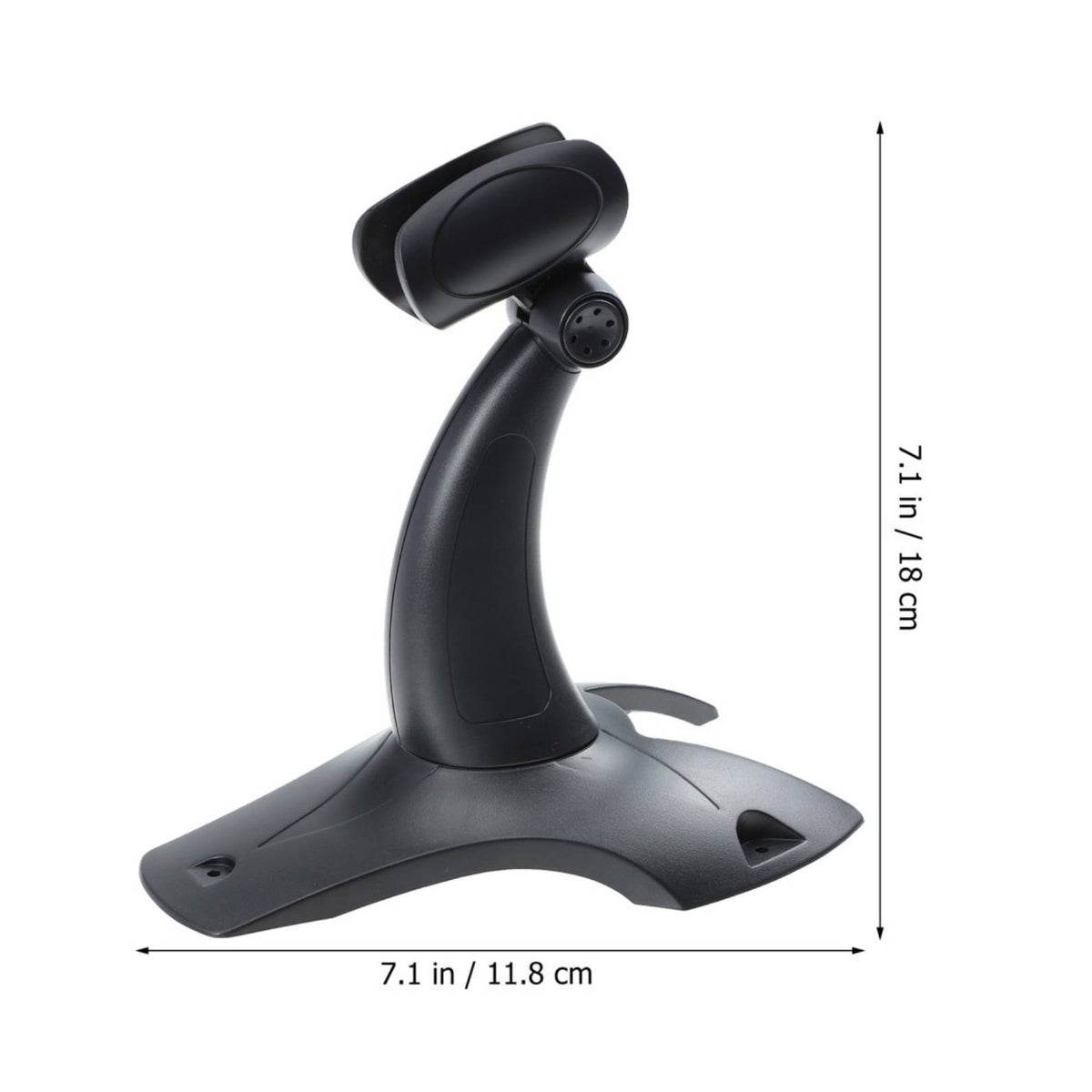 Universal Fit Adjustable Scanning Scanner Stand Portable Scanning Scanner Stand Easy to Assemble Point of Sale Accessory Non-Slip for Retail, Warehouse, Library