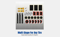 Bike Repair Kit, Patch Tool Set, Cold Patch, Portable Glue for Maintenance