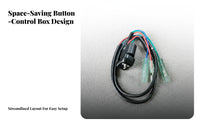 Direct Replacement Outboard Engine Trim Tilt Switch Easy Installation Boat Engine Tilt Switch Resistant Vehicle Part Long-Lasting for DIY Boaters, Marine Mechanics