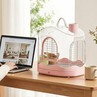 Luxury Portable Bird Cage Villa for Small Birds - New Model 2026