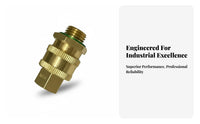 360° Rotation Anti-Tangle Rotating Joint Stainless Steel Anti-Kink Hose Swivel Leak-Proof Swivel Quick Coupler Long-Lasting for Farmers, Agriculture, Gardening