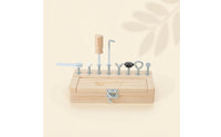 Educational Screwdriver Board Preschool Wooden Screw Block Screwdriver Toy for Preschoolers, Kids, Classroom, Home