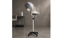Vertical Hair Steamer Machine Wheeled Vertical Hair Steamer Timer Switch for Salon