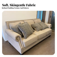 Modern design Sectional Sofa configurable Design Couch Deep Seat Comfort Living Room Furniture Soft Upholstery for Families, Homeowners, Adults, Home leisure Area