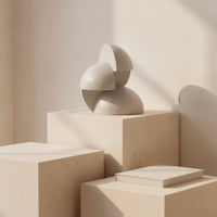 Tabletop Sculpture Modern Abstract Sculpture Artistic for Bookshelf, Office Desk