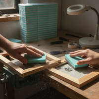 Polishing Sandpaper for Bodhi Beads & Vintage Silver Jewelry, 180-10000 Grit