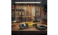 Heavy Duty Manual Pipe Press Tool Portable Case Copper Tube Crimper for Plumbing, Repair