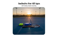 Solo Practice Set Untwisting Design Self Practice Tennis Set Fillable Base Practice Tool for Beginners, Students, Indoor, Fitness Exercise, Backyard