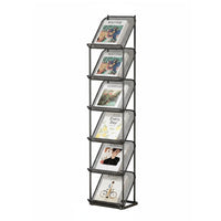5-Tier Ladder shelving single-piece Floor-Standing 5-Tier Ladder Shelf Freestanding flexible for homeowners, Balcony